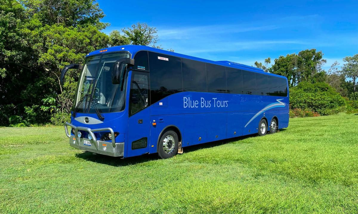 Blue Tour Coach