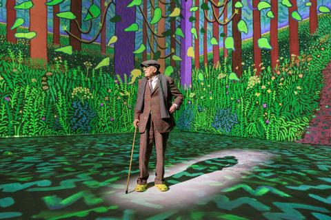 David Hockney: Bigger & Closer (not smaller & further away)