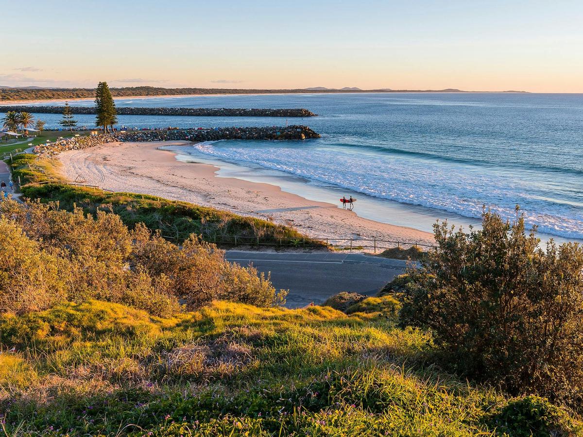 Town Beach Breakwall