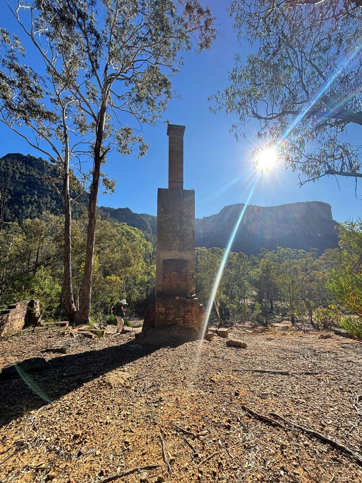 Newnes Ghost Town Industrial Ruins
