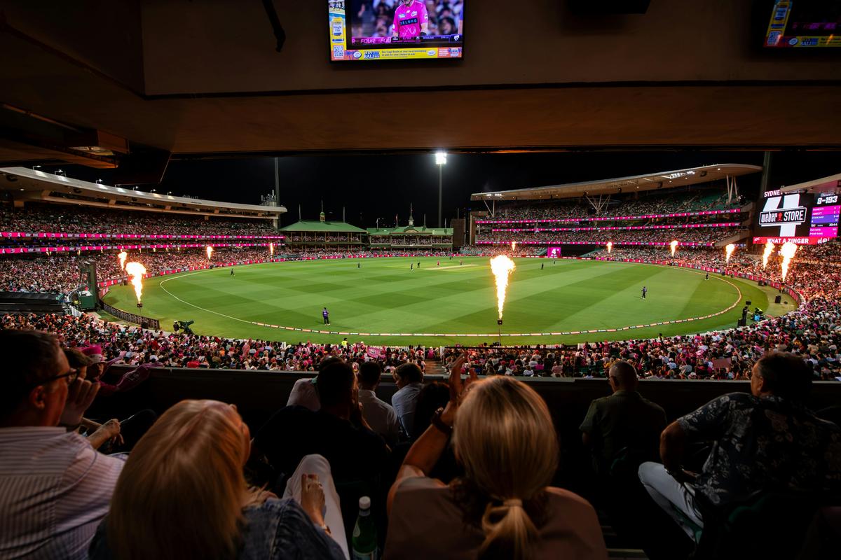 Sixers host match at the SCG.