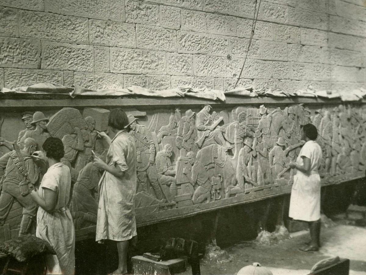 Revealing stories behind the Anzac Memorial's bas reliefs