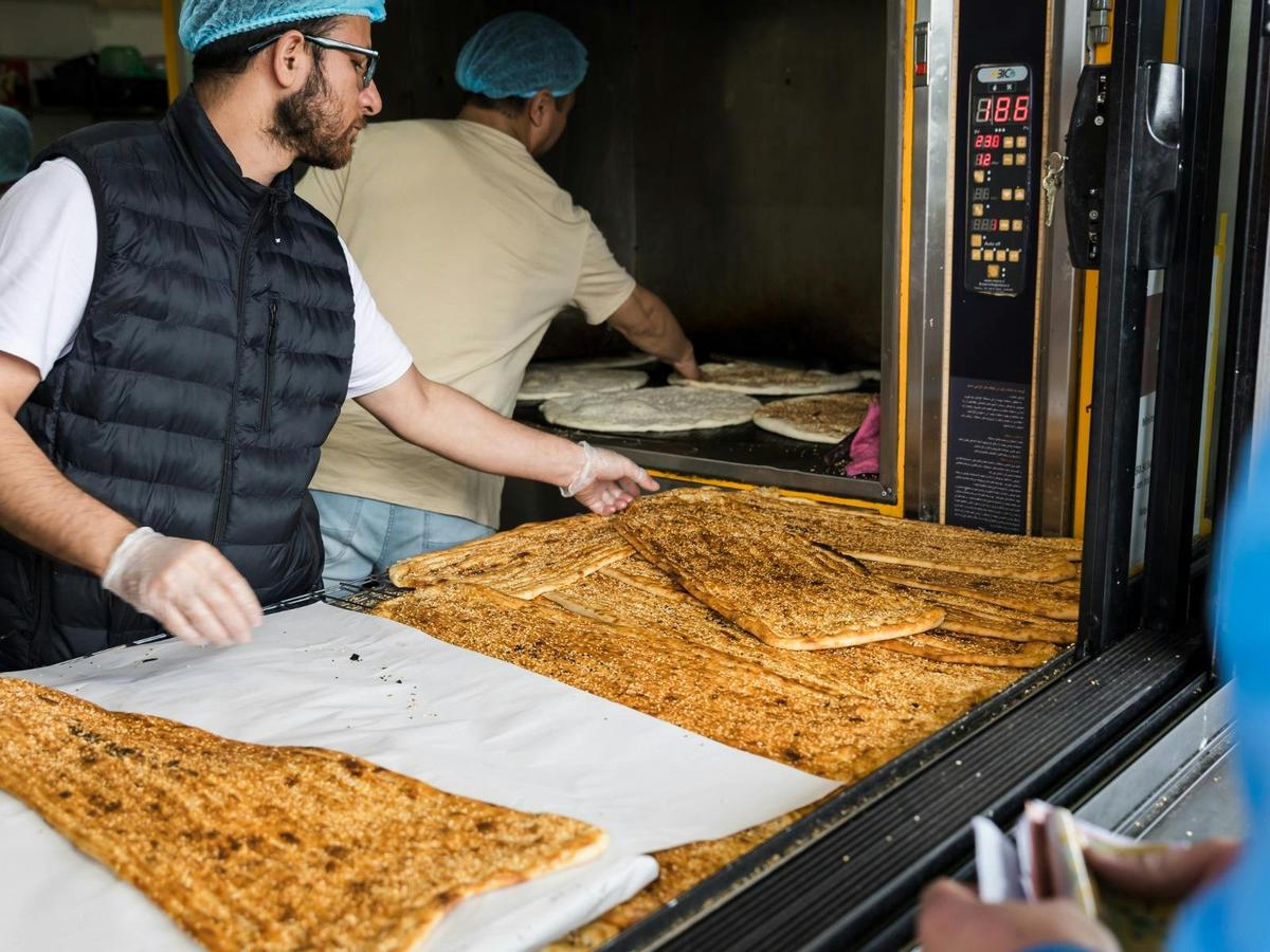 Kabul Kitchen Afghan Bread at Dandenong Market