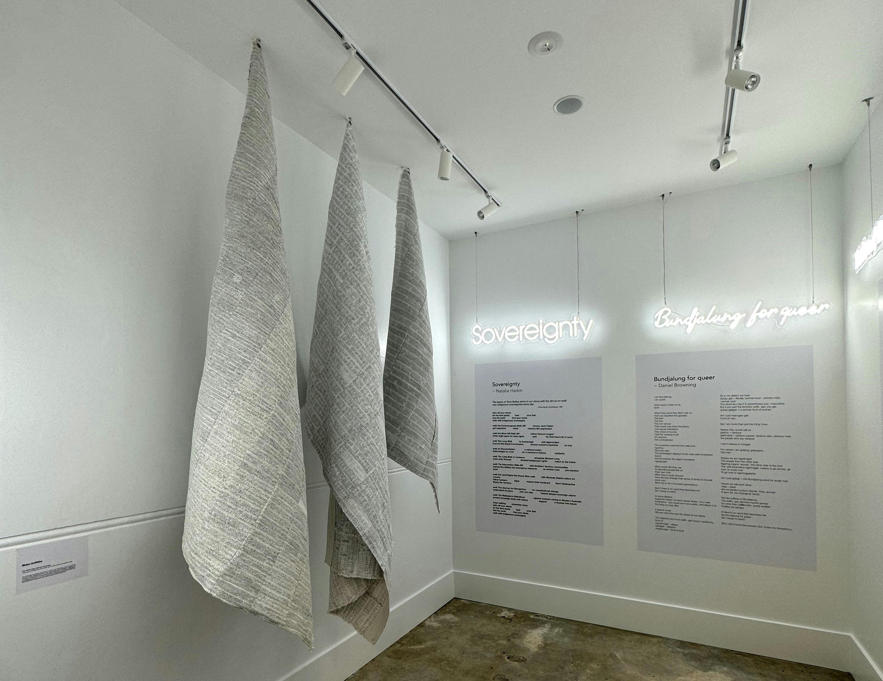 Dirty Words Exhibition, Qtopia Sydney