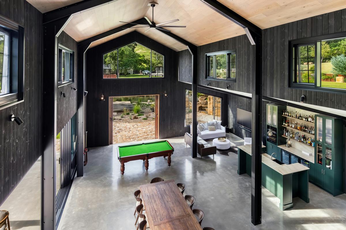 Clubhouse Barn interior