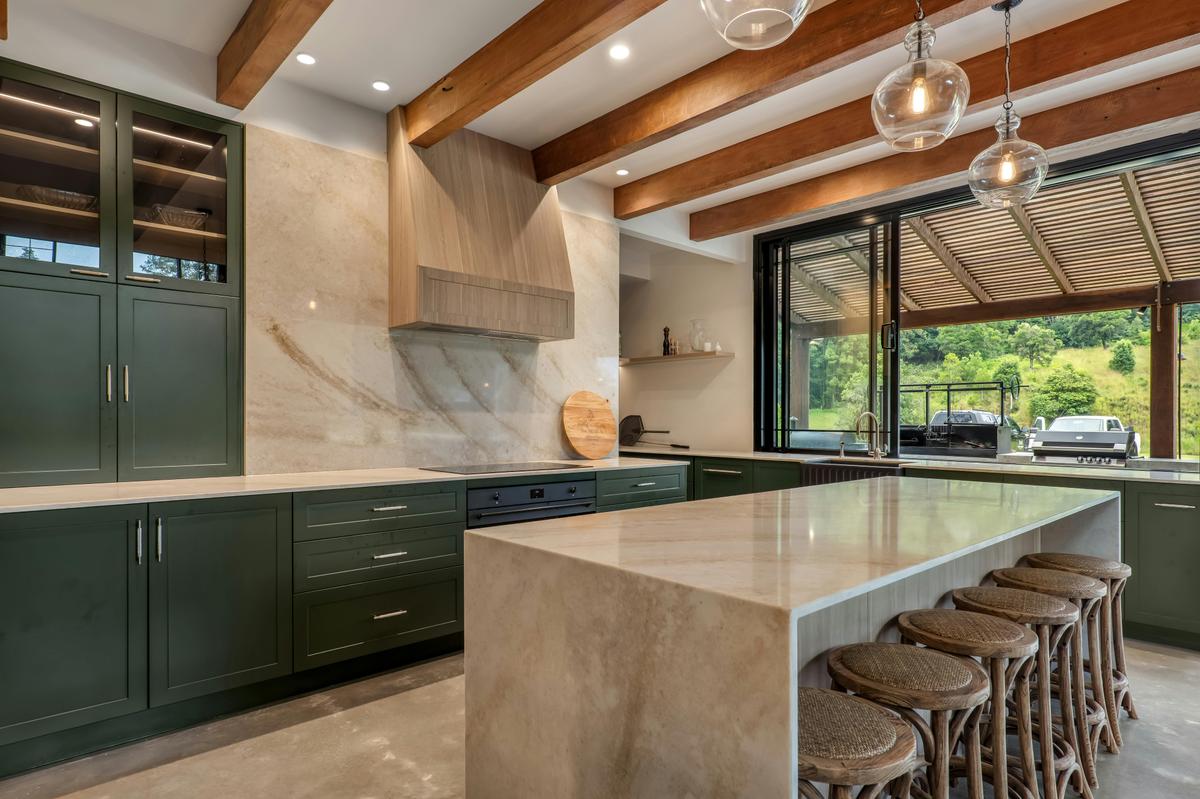Clubhouse Barn indoor kitchen