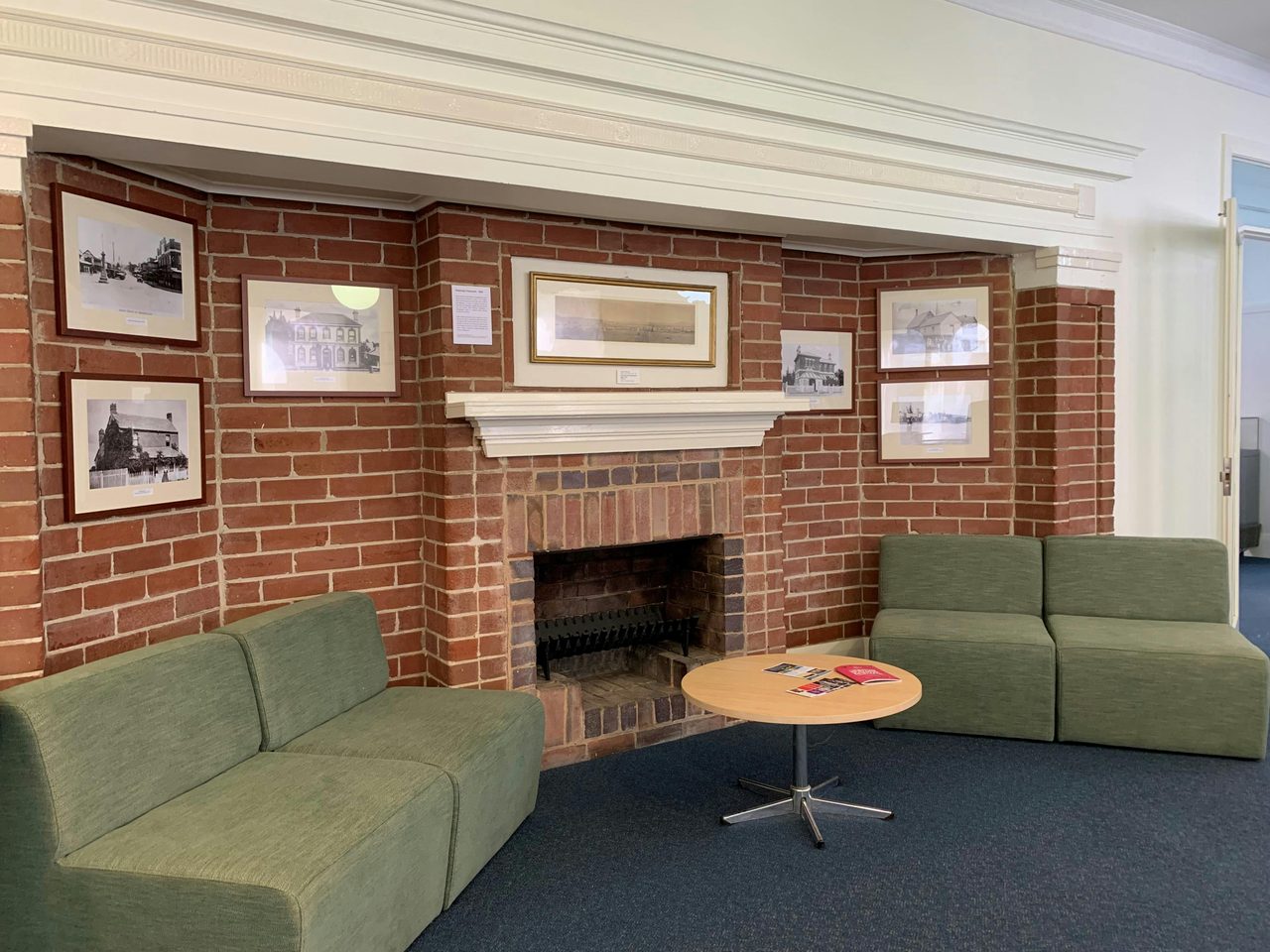 Heritage Library reading nook