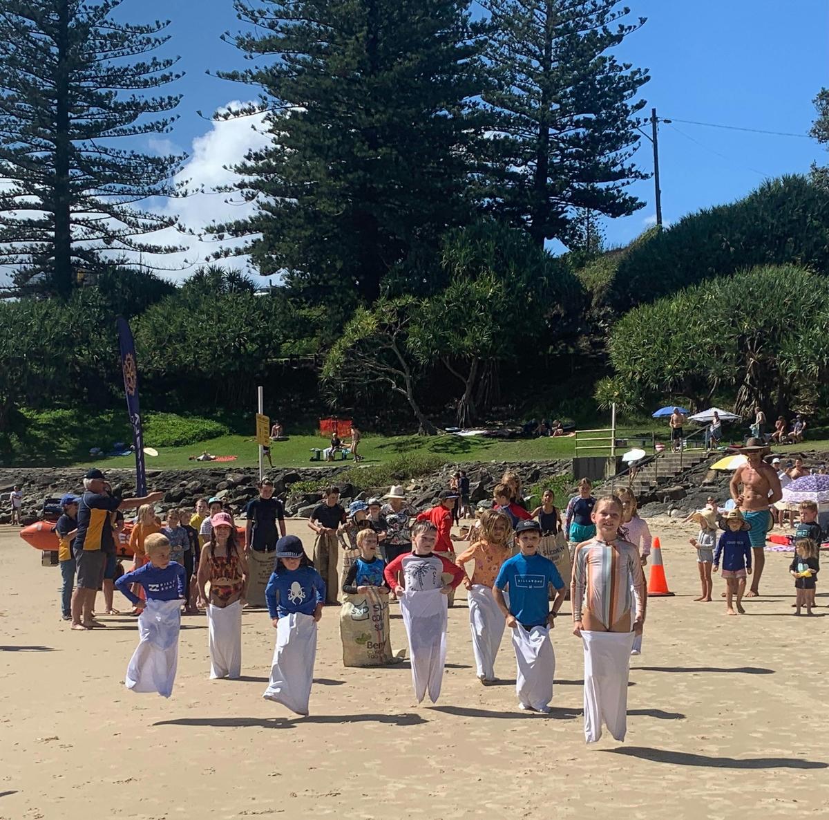 Sack races