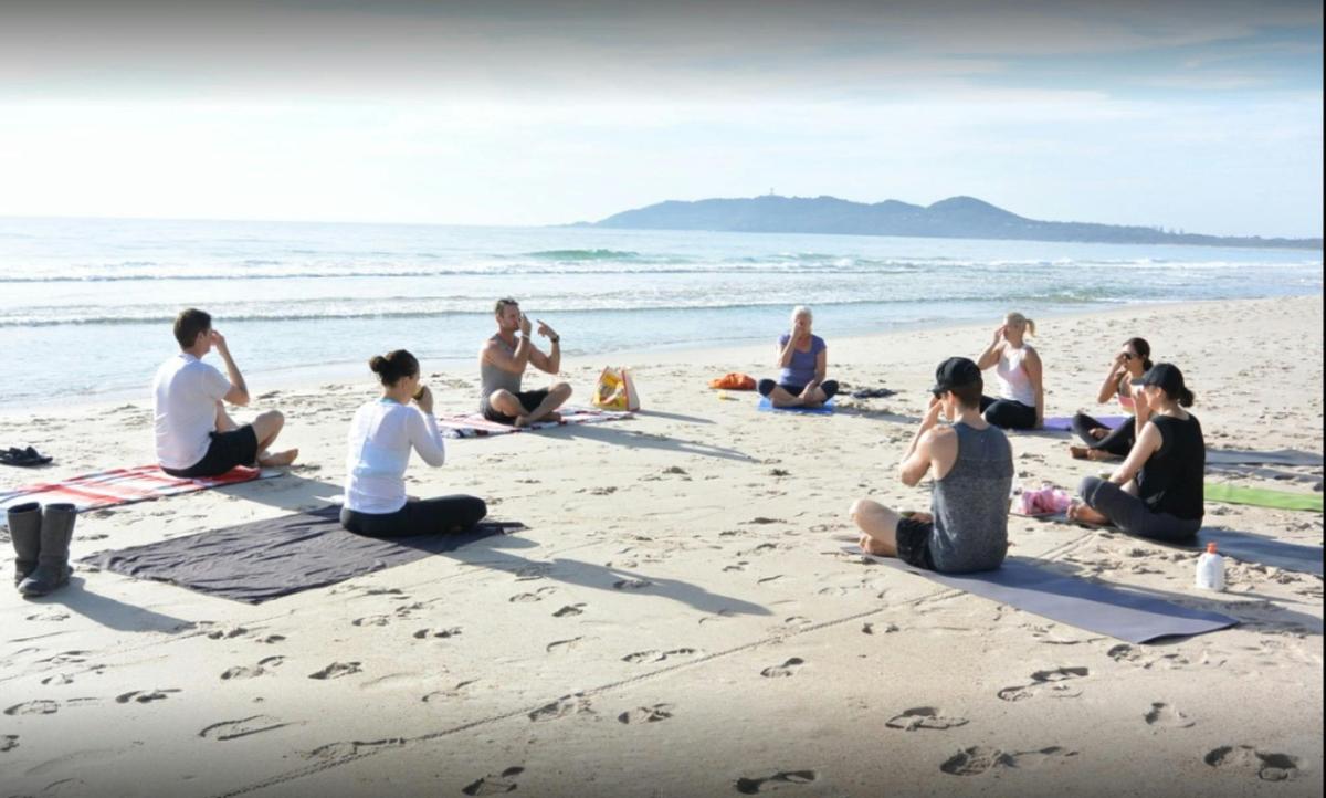 Beach Yoga