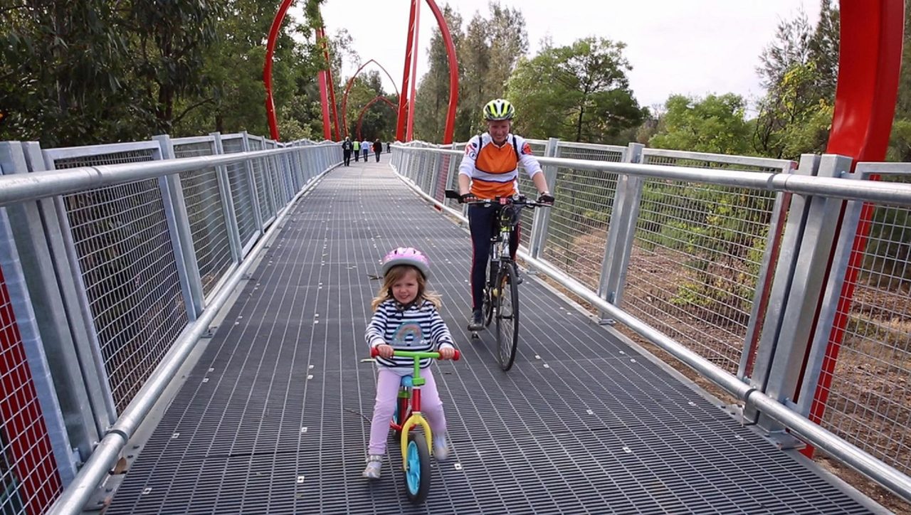 Cycleway Parramatta to Rydalmere