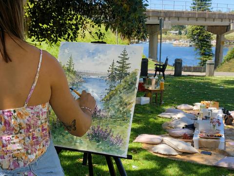 Daisy Spring - Plein Air Tickets