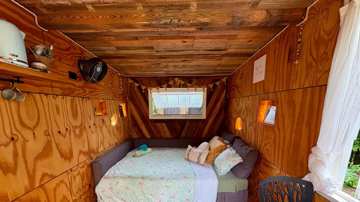 Bespoke Upcycled Cabin in Tropical Paradise