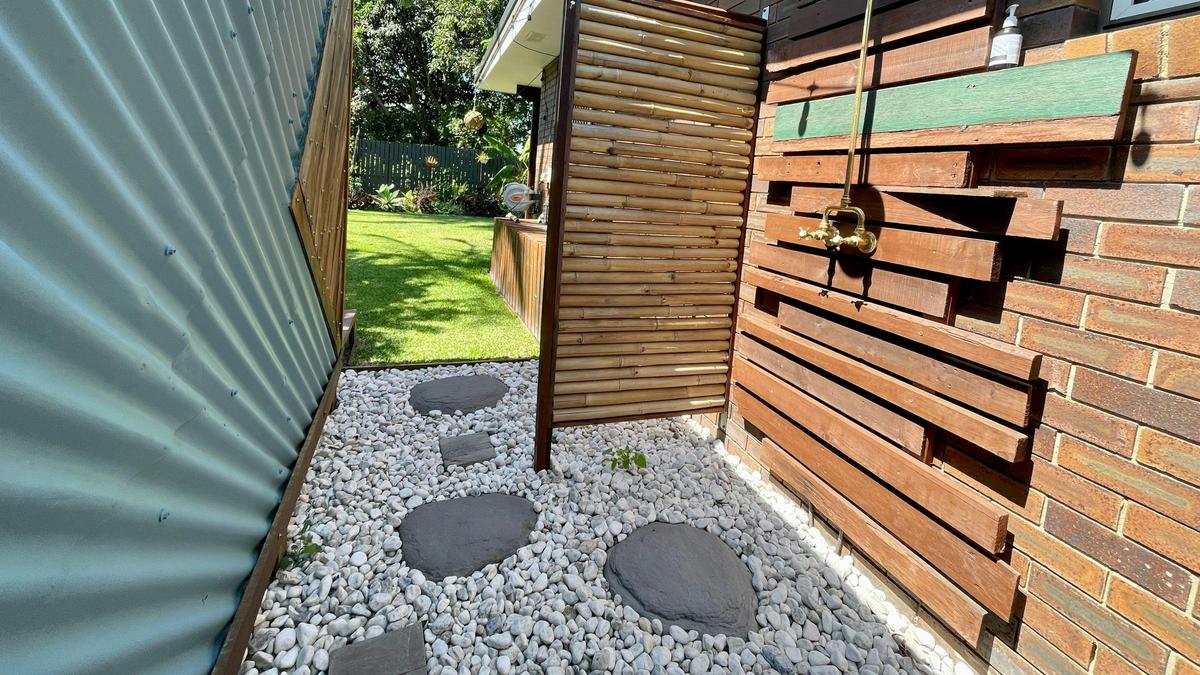 Bespoke Upcycled Cabin in Tropical Paradise