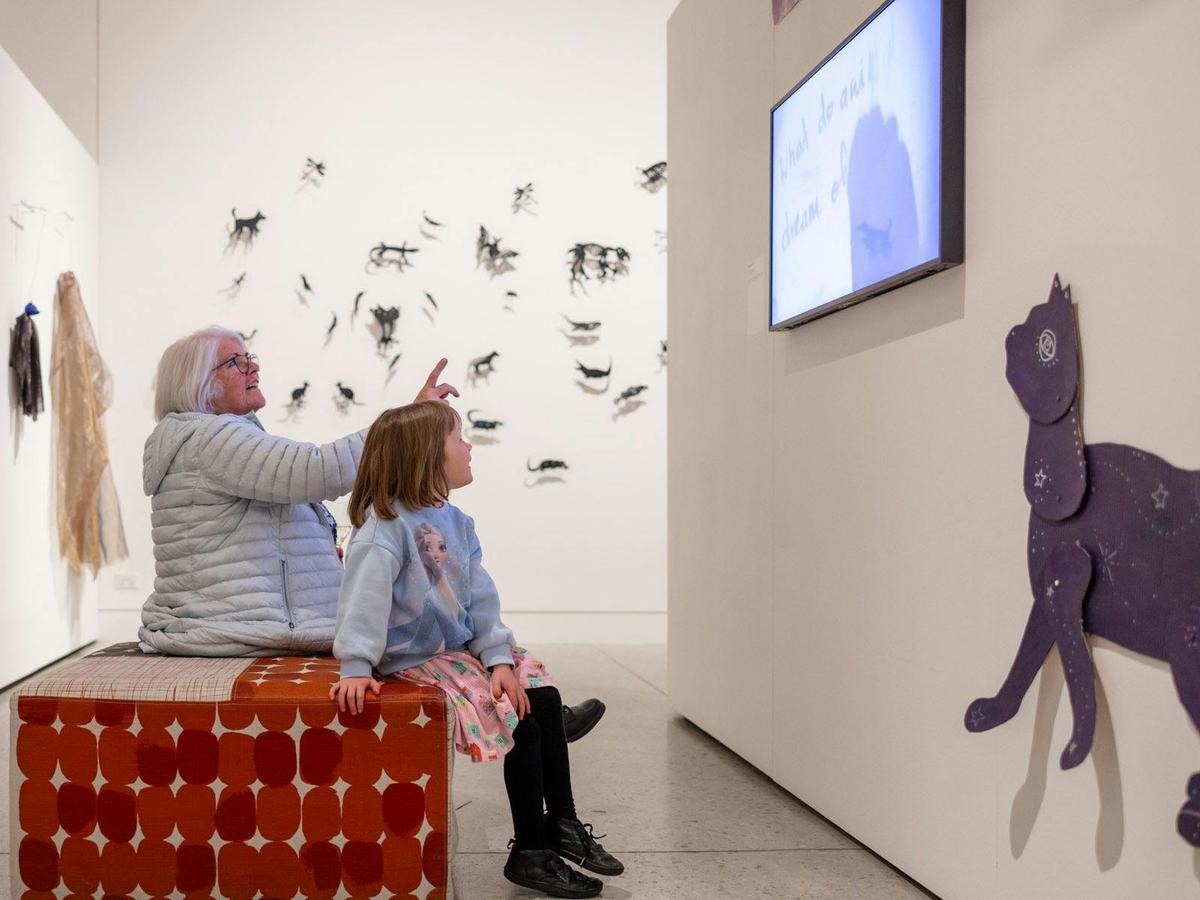 Installation view BRIA McCARTHY Animal Dreams.