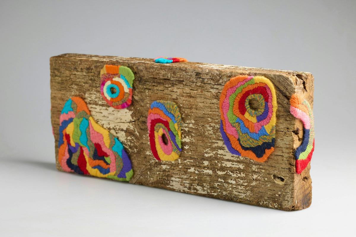 Artwork by Rozalie Sherwood, While The World Is Waiting, sculpture