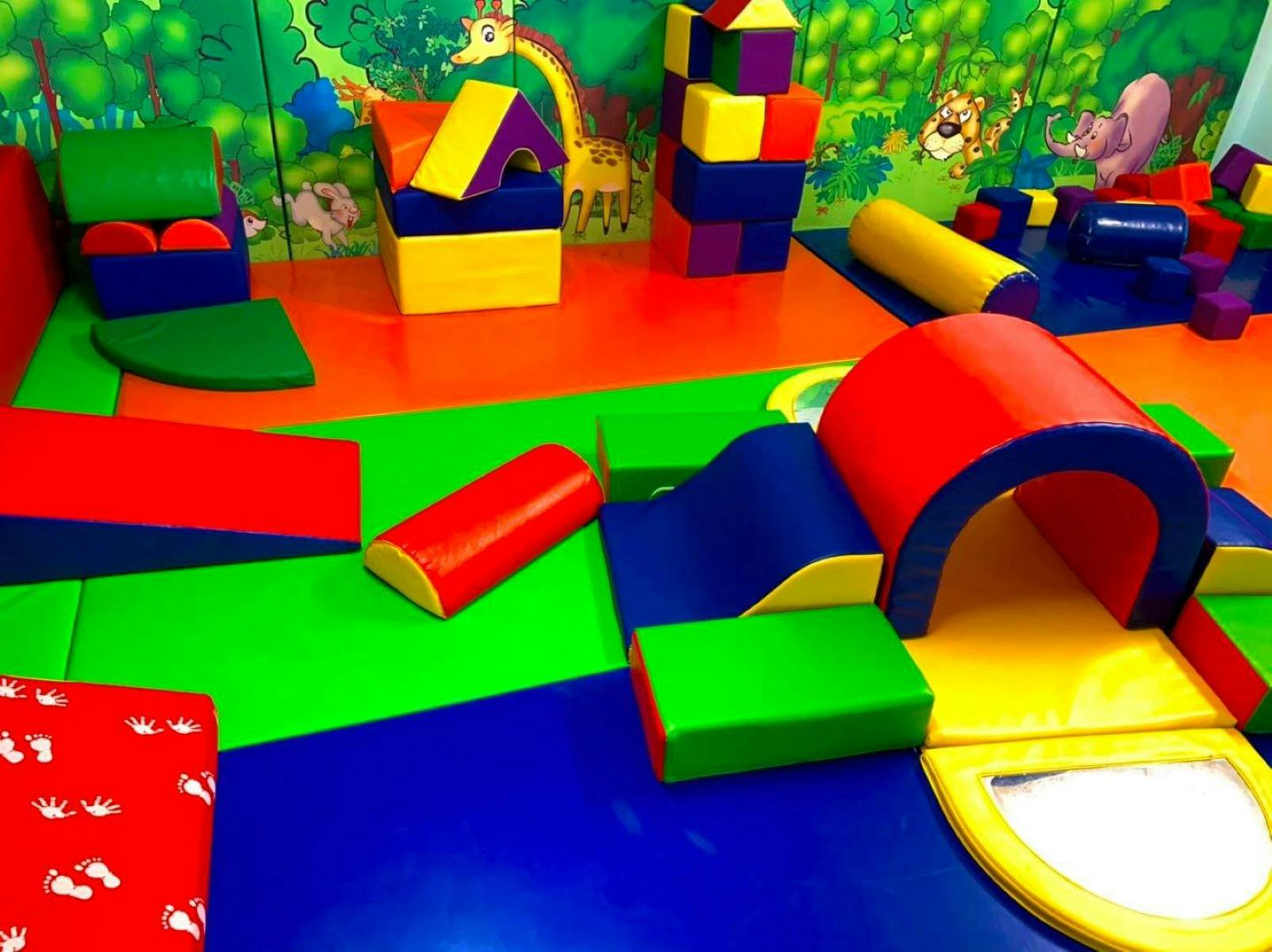 Soft mats for climbing and playing