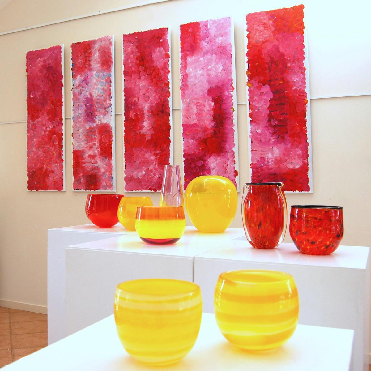 Aboriginal art and art glass