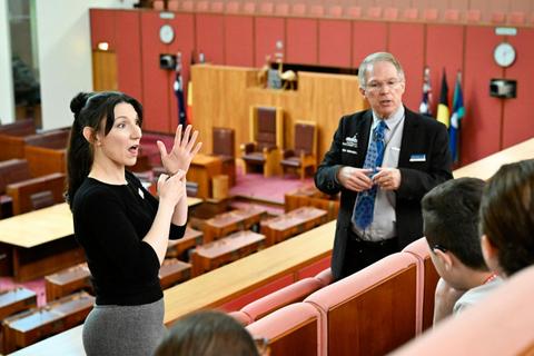 Auslan-Interpreted Best of Parliament House tour
