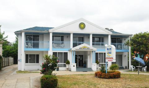 Blue and White Lodge
