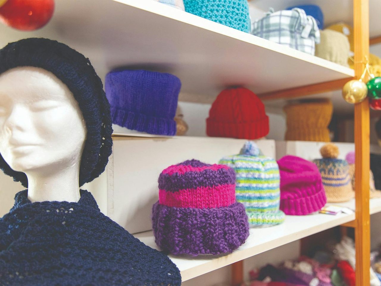 knitted beanie