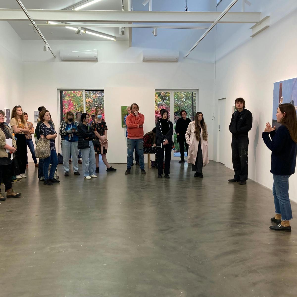 Shanti Shea-An artist talk, ANCA Gallery 2023