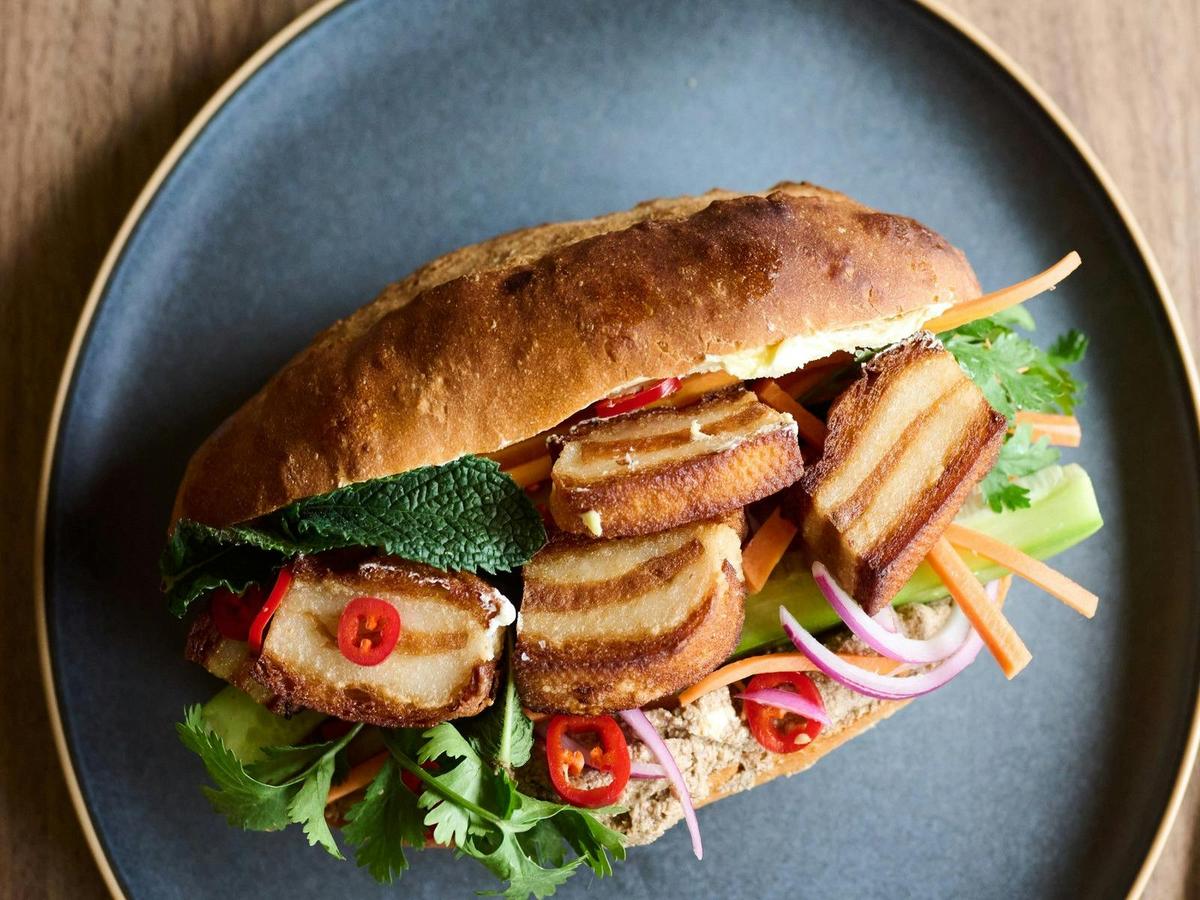 Vegan Banh Mi - we have lots of delicious vegetarian and vegan food to please the whole family