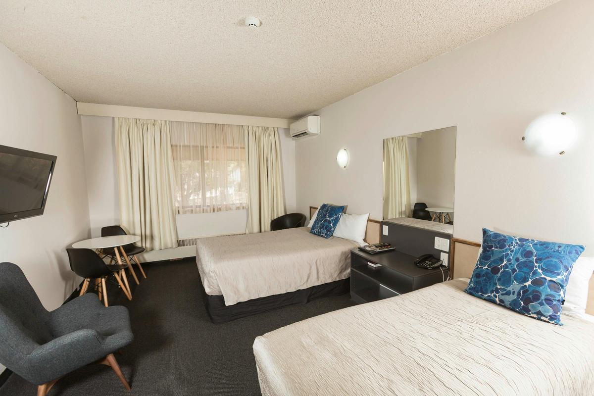 Classic motel room