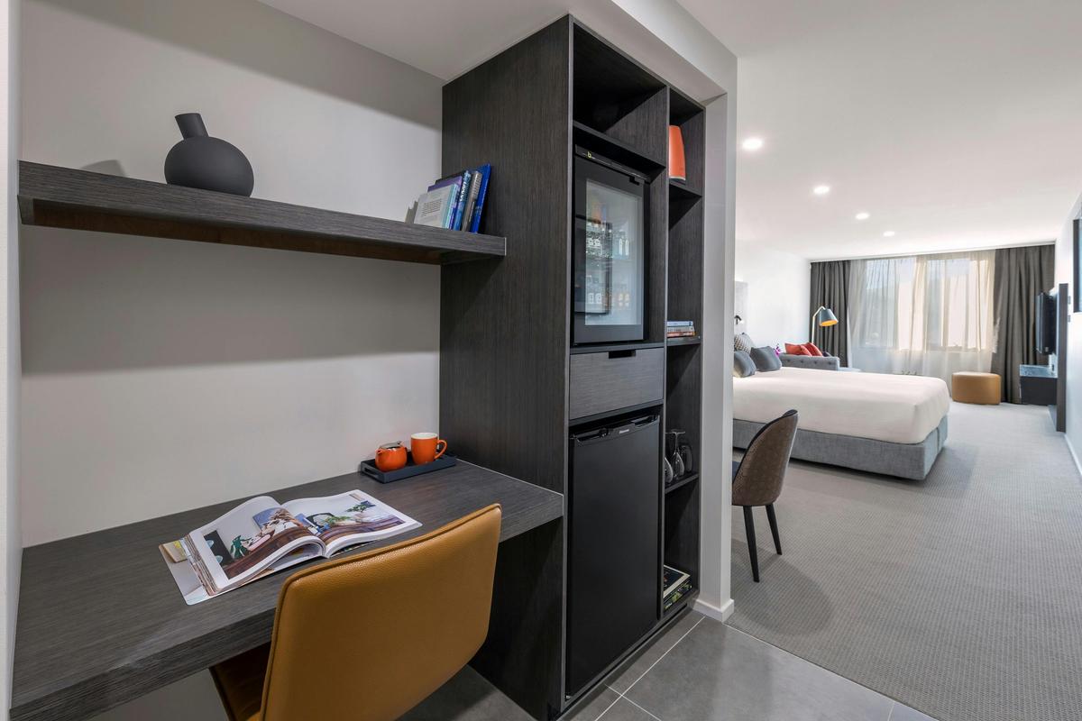 Deco Hotel Room