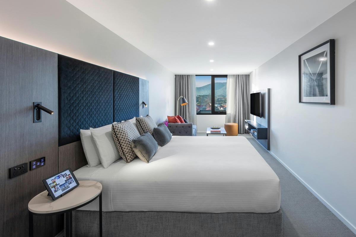 Deco Hotel Room