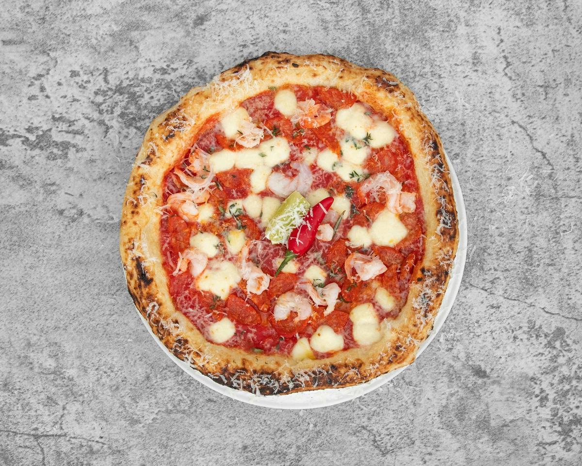 King Prawn and Chorizo