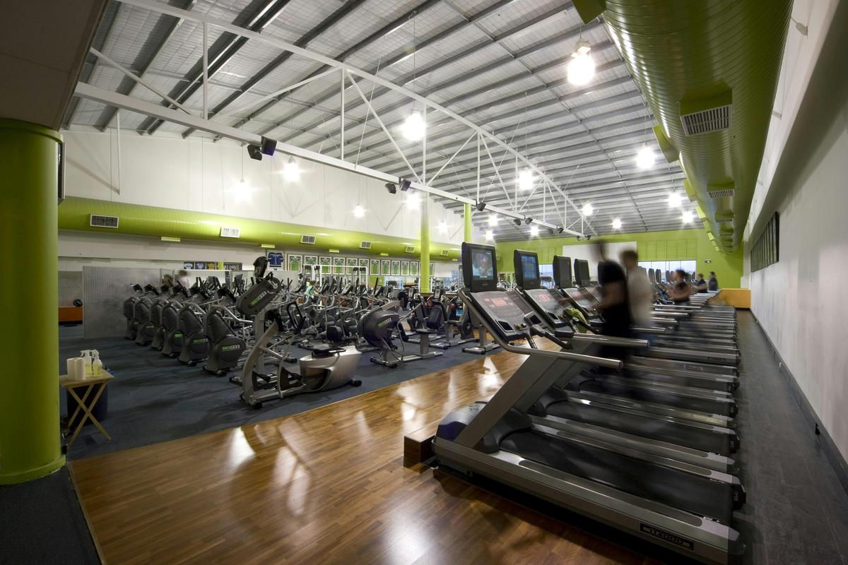 An equipment room at Canberra International Sports and Aquatic Centre
