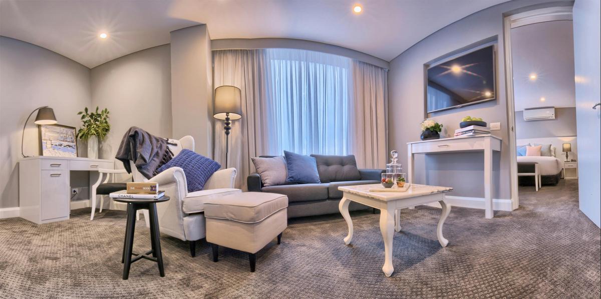 Canberra Rex Hotel Suite Living Room