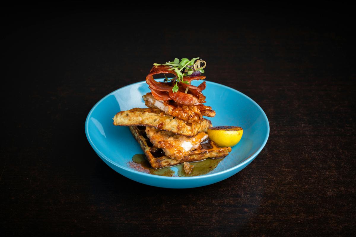 Chicken and Potato Waffle (GF)