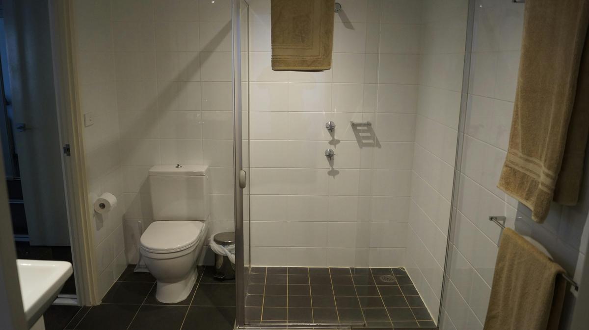 Bathroom, walk in shower