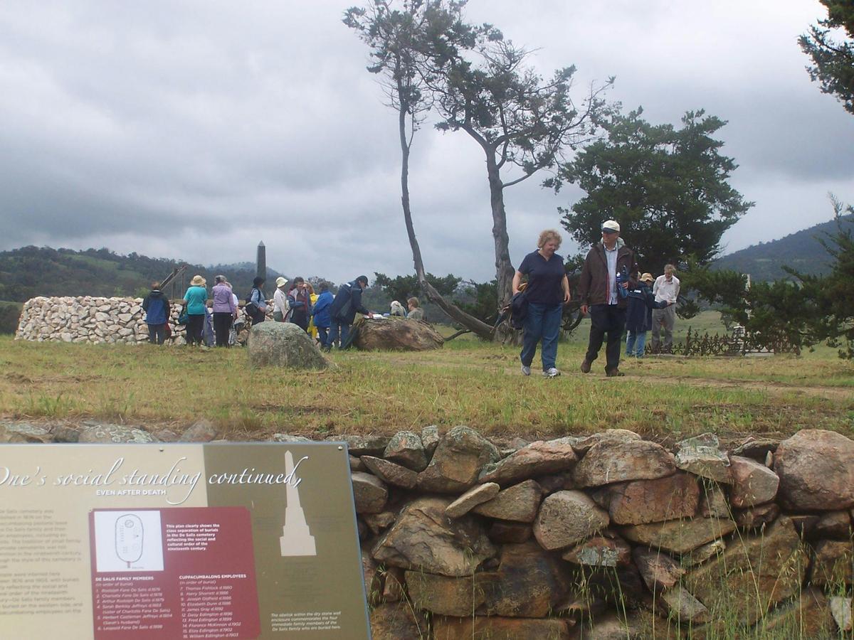 Track 4 takes you to interesting grave sites in the ACT and Queanbeyan