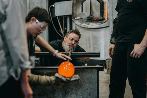 Hotshop Demonstration + Tile