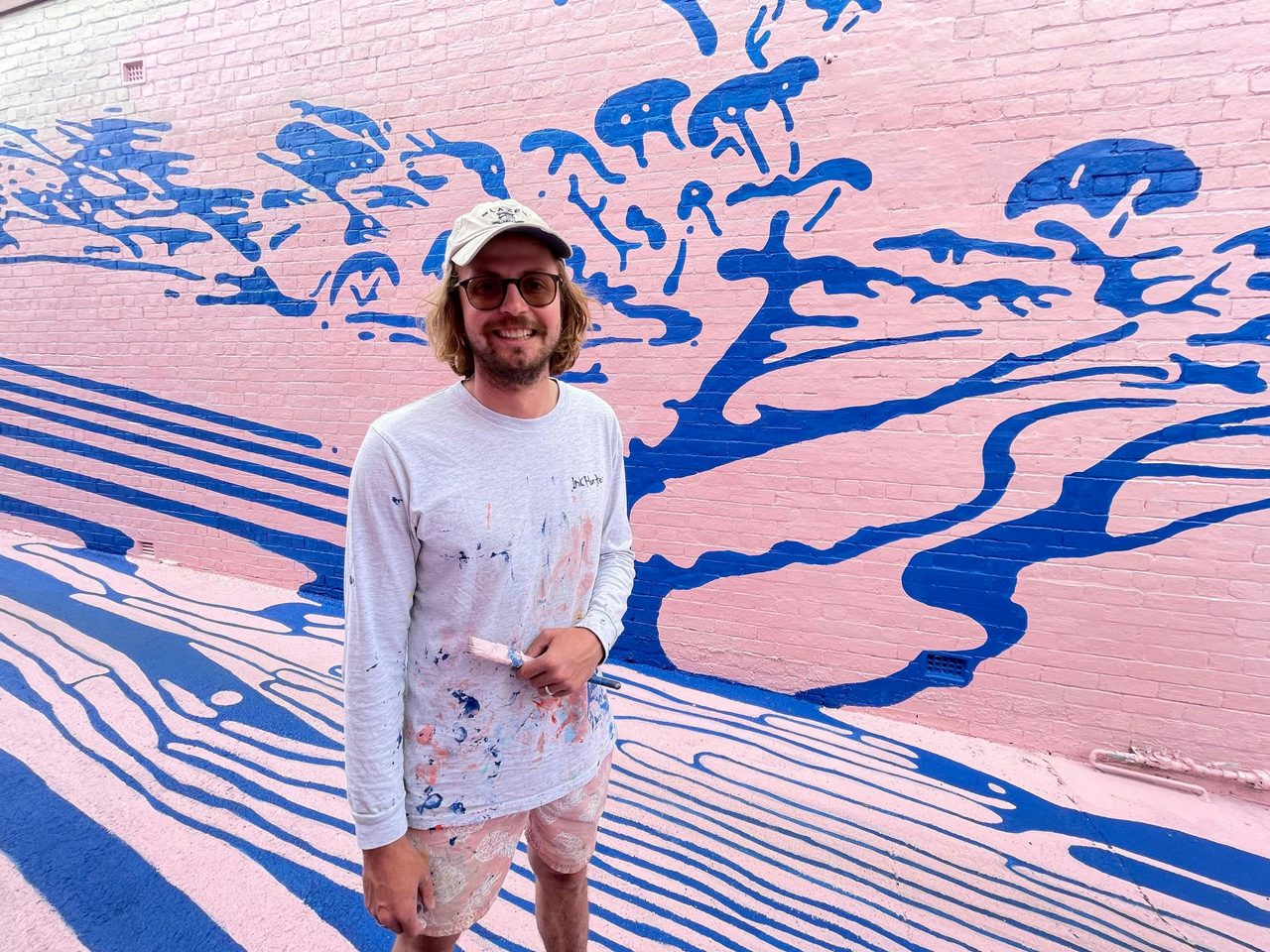 'Passing On' Mural at Preschool Lane