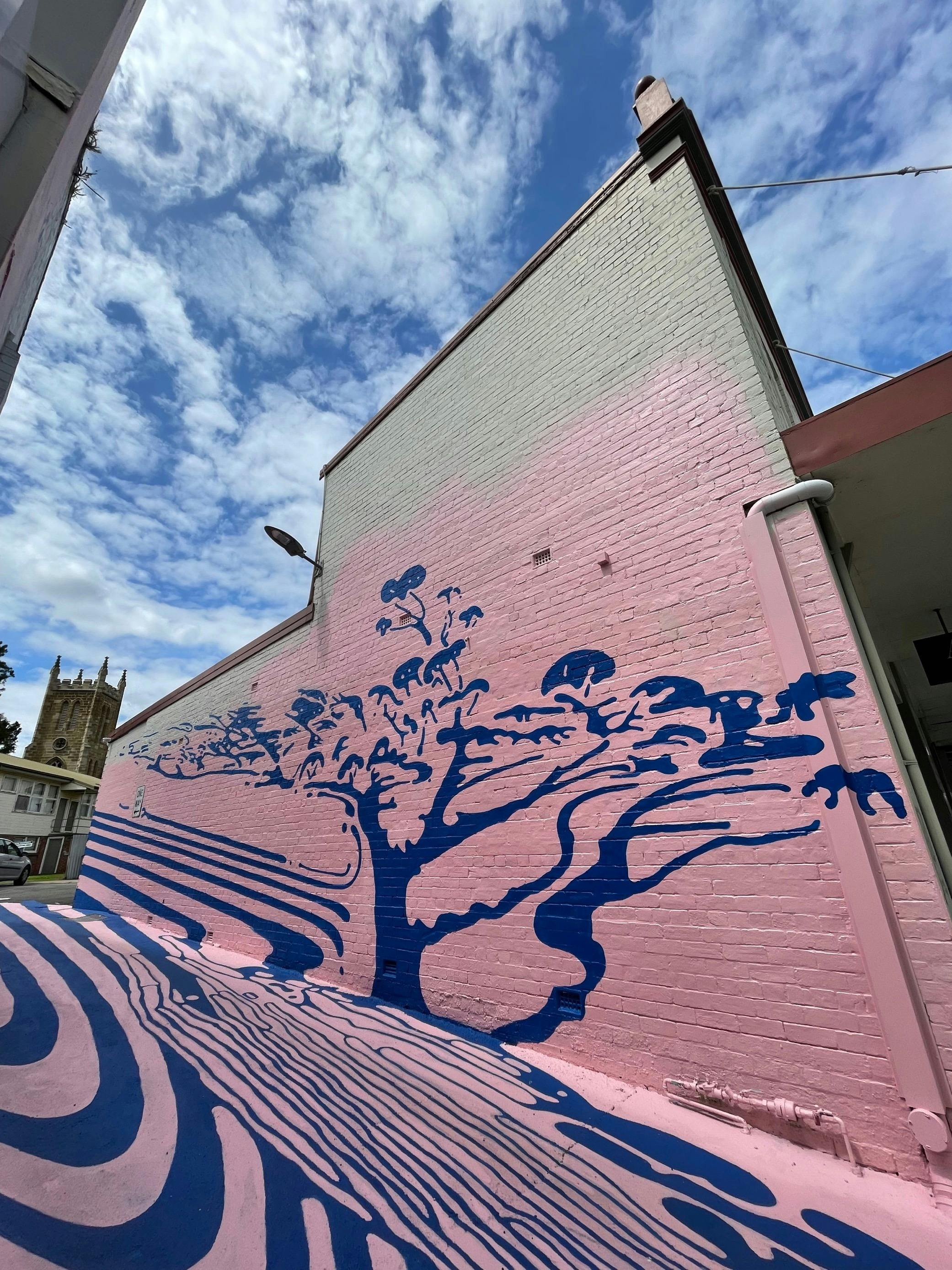 'Passing On' Mural at Preschool Lane