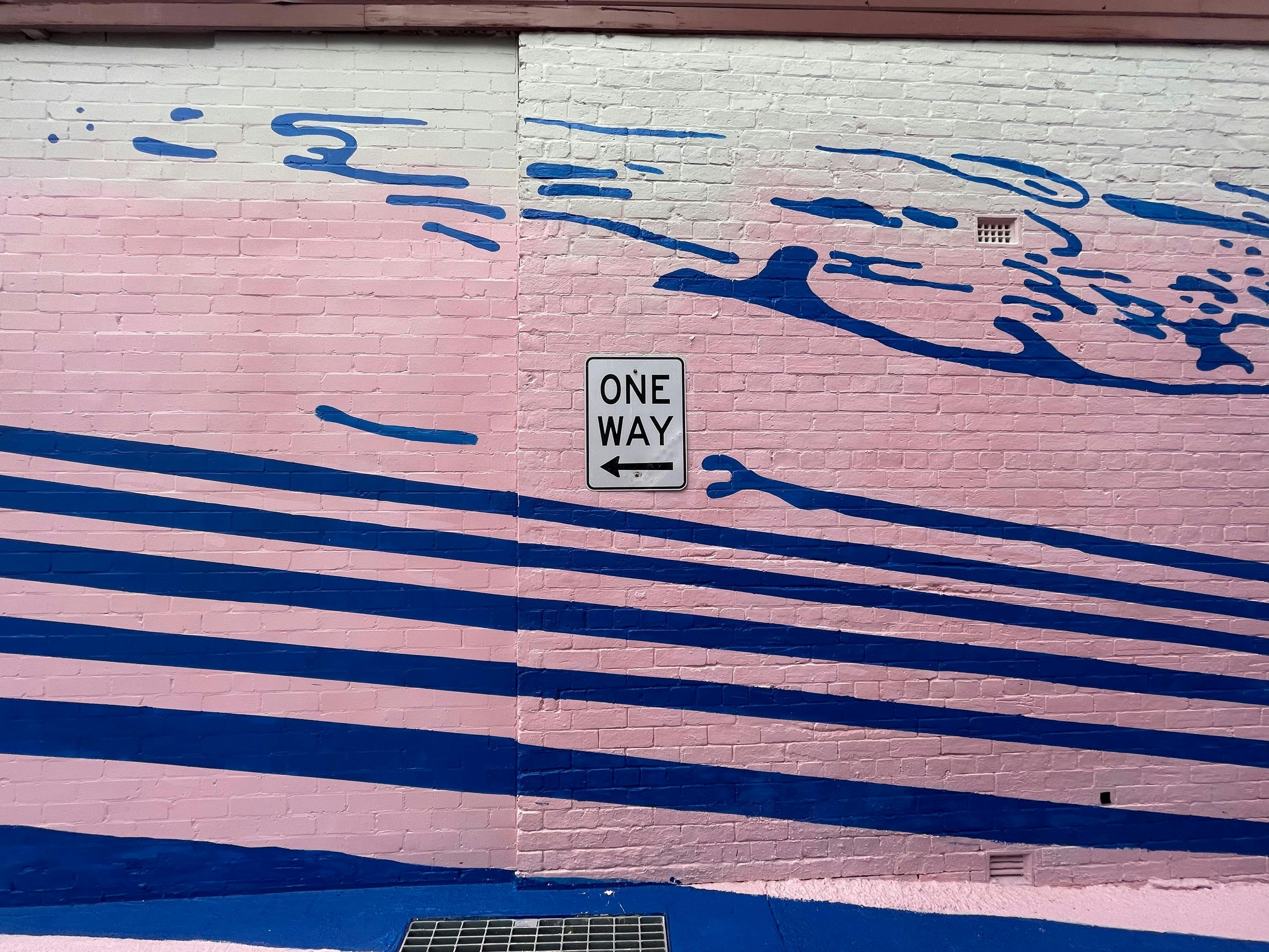 'Passing On' Mural at Preschool Lane