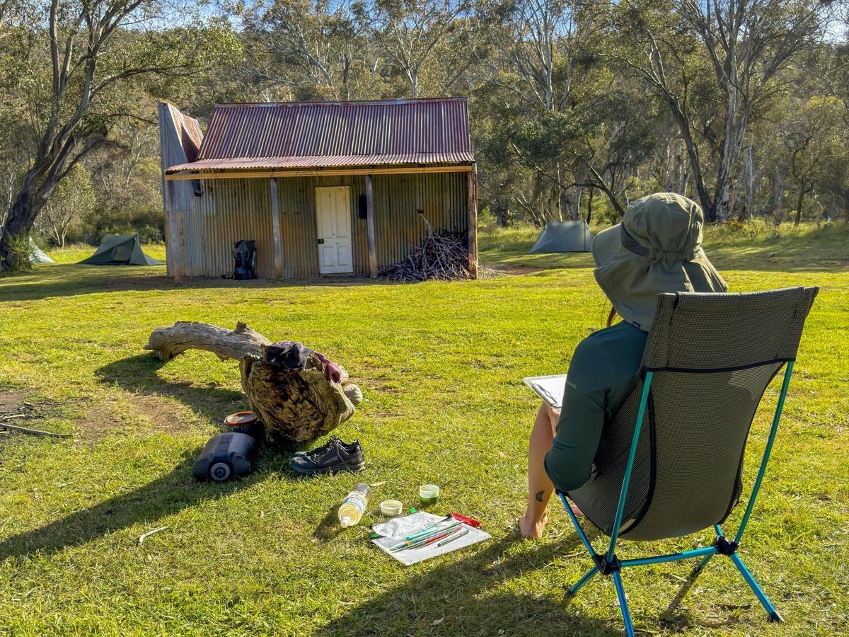 Paint & Hike: Blue Waterholes