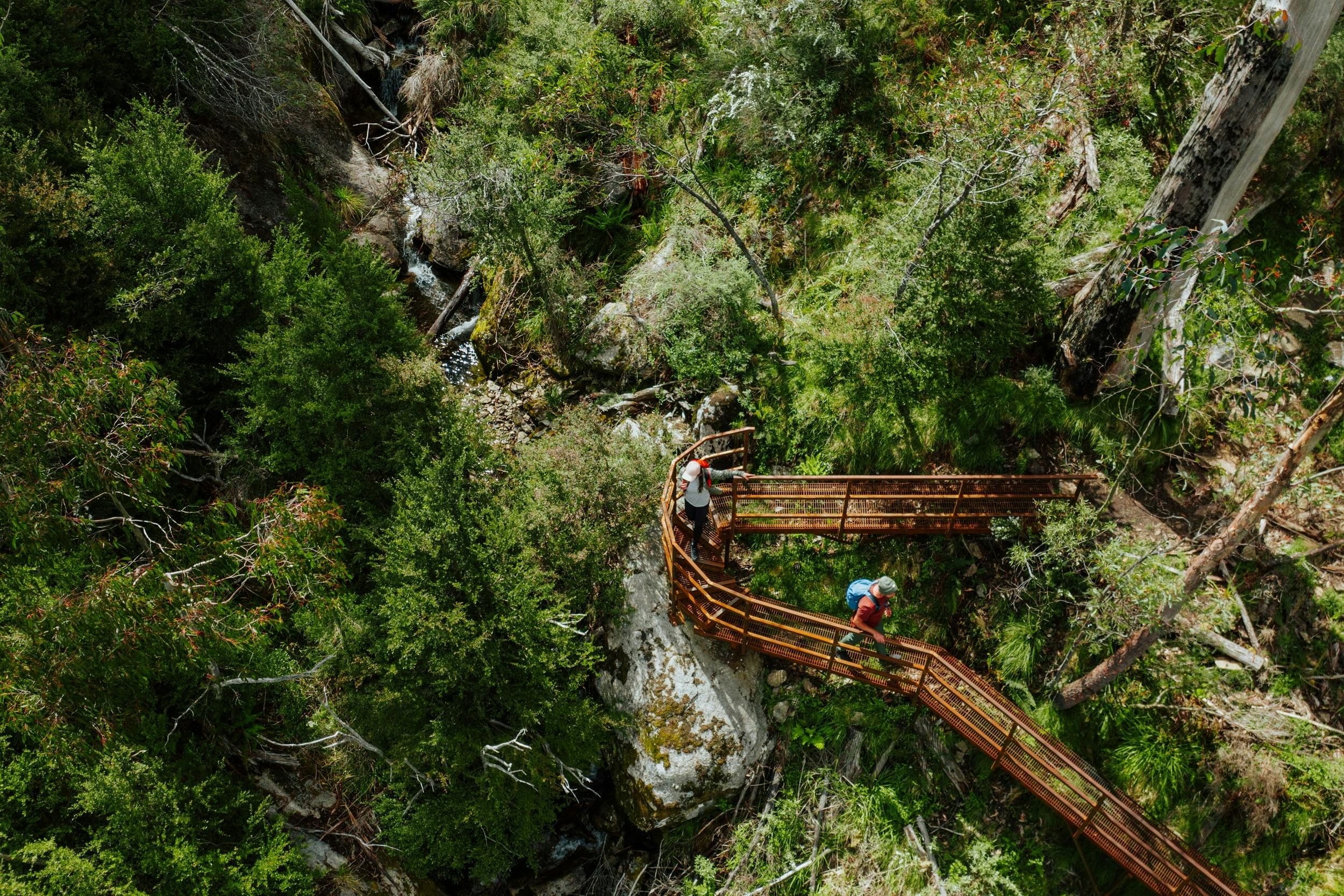 Perisher Valley to Bullocks Flat walk, a section of the Snowies Alpine Walk