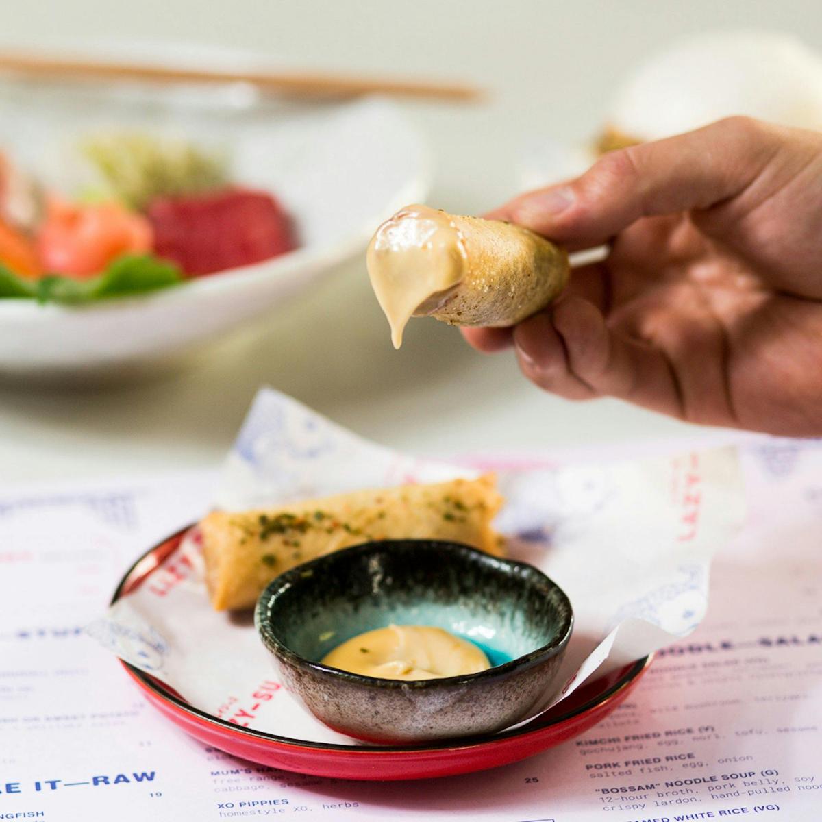 Lazy-Su spring rolls