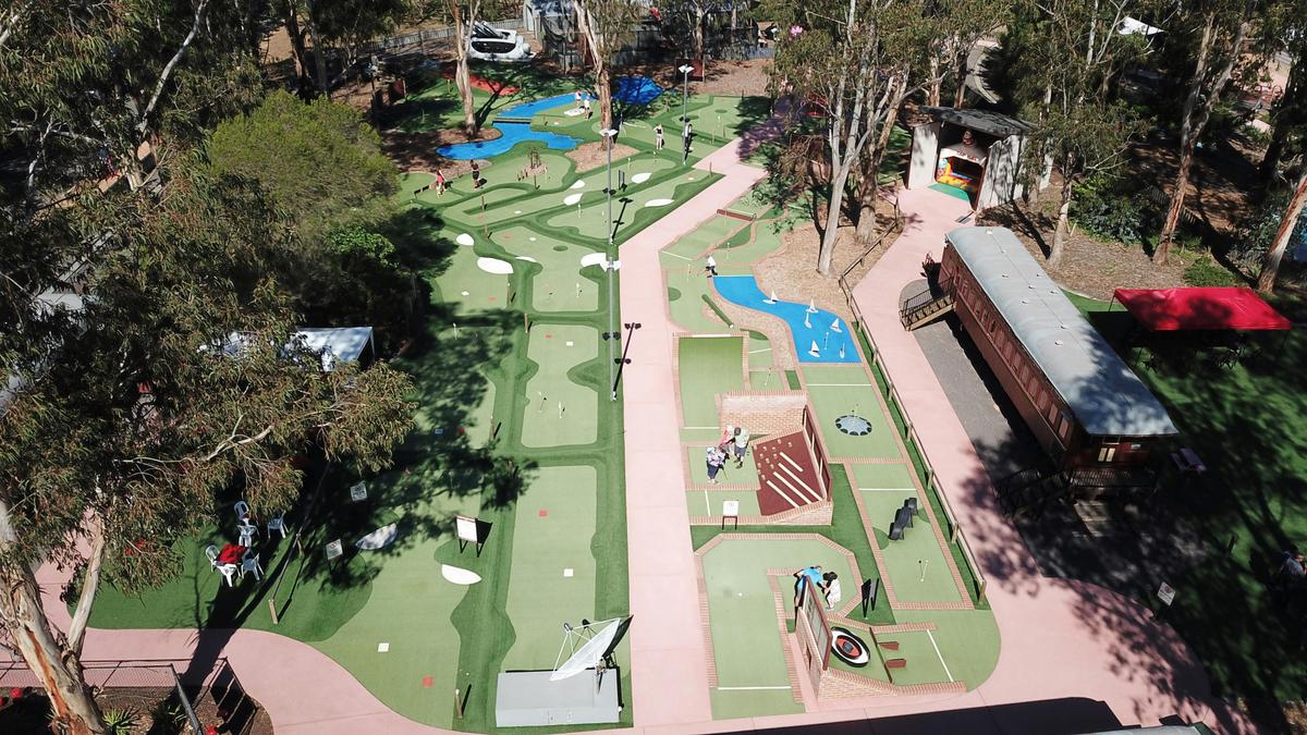 Australias largest miniature folf course