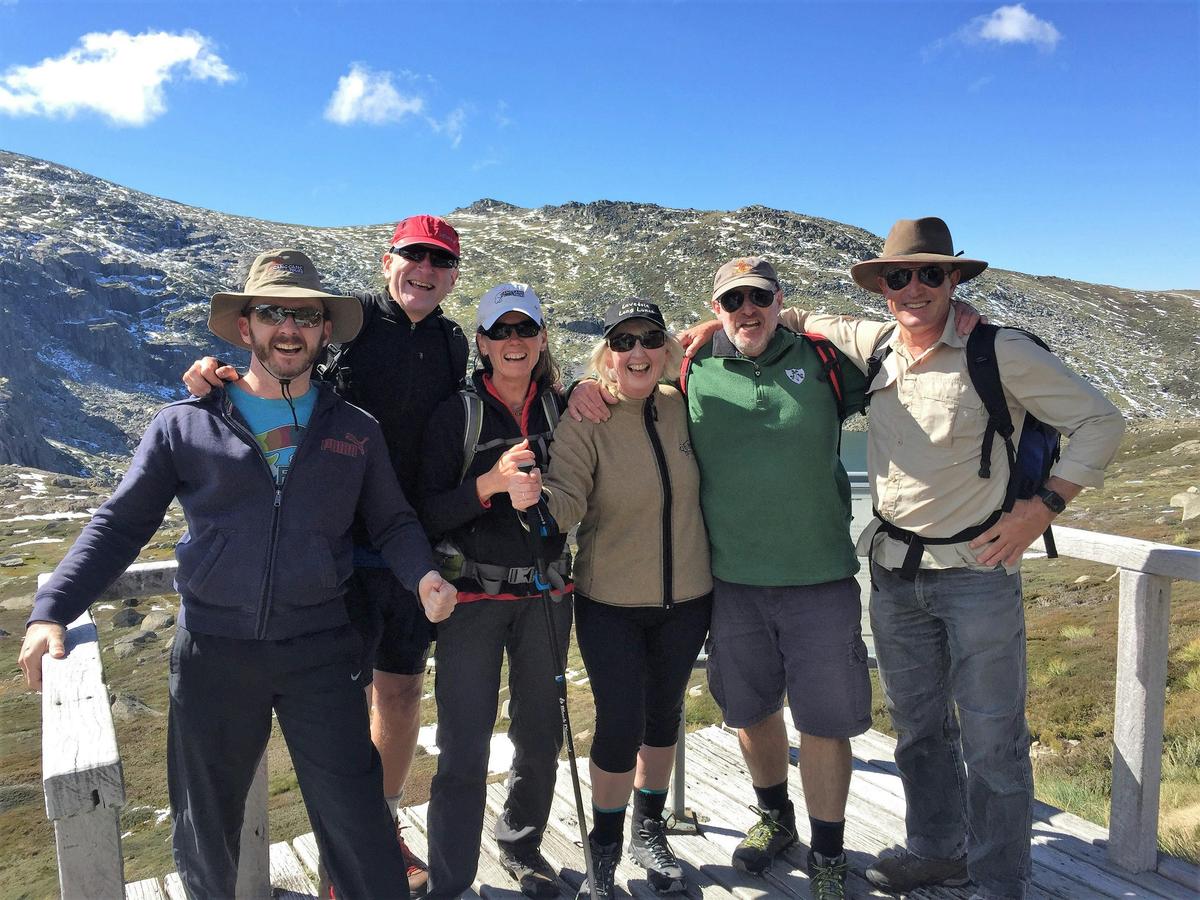 Fun times at Blue Lake in Kosciuszko National Park
