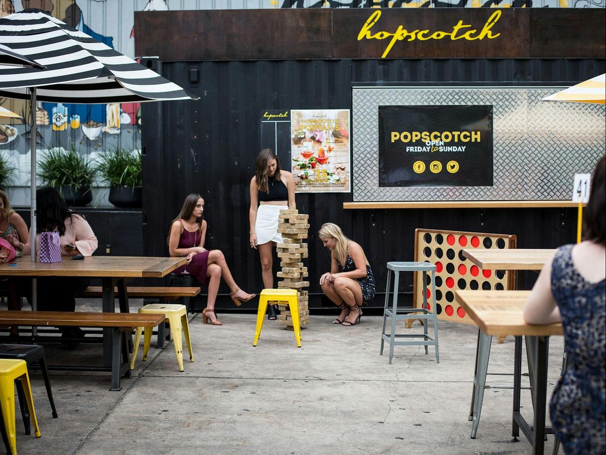 Beer garden