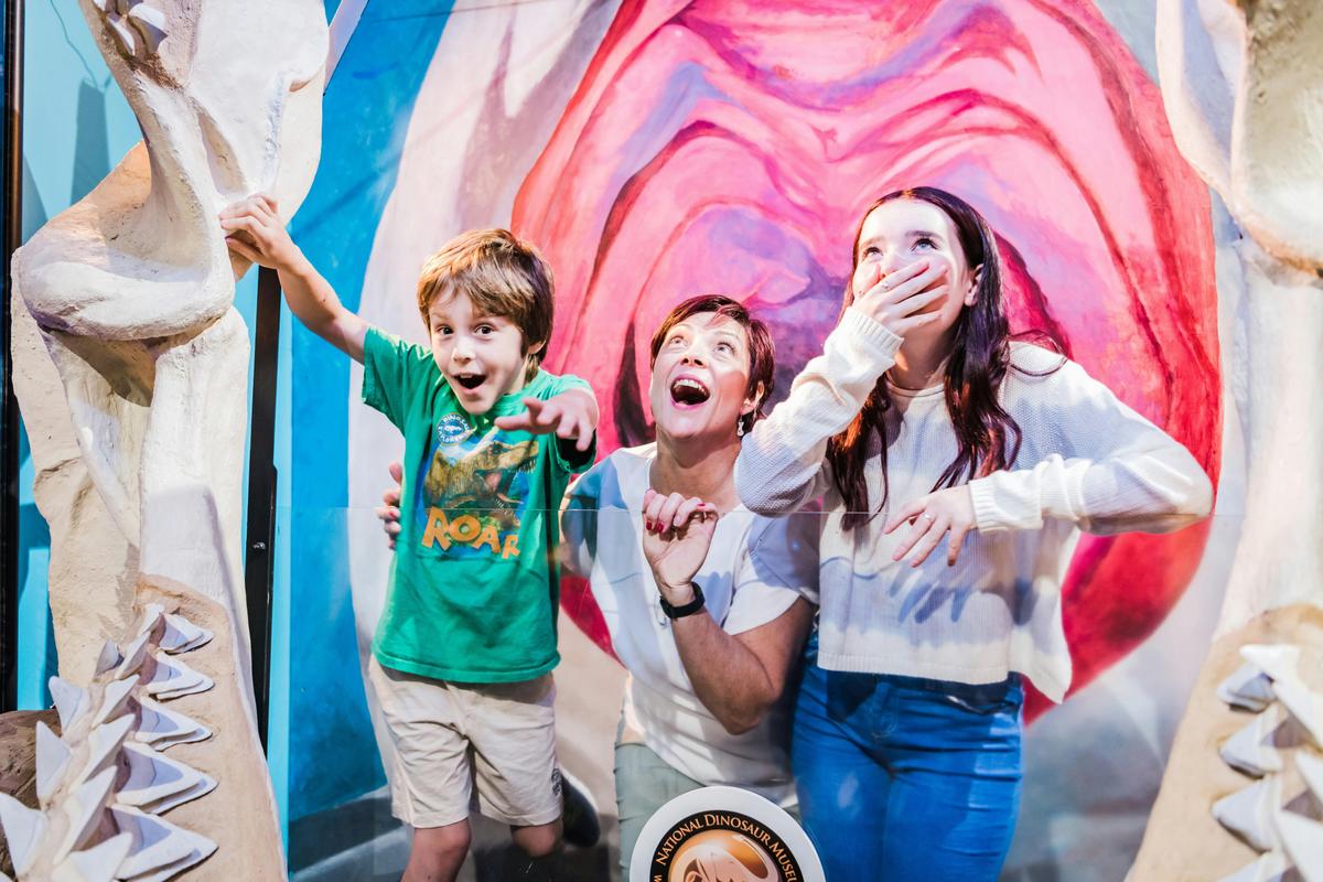Take some crazy photos with the multiple photo ops around the museum!