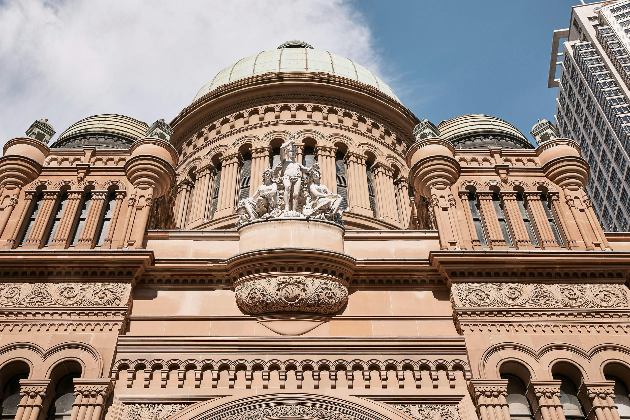 Queen Victoria Building Romanesque architecture
