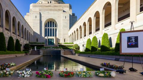 Last Post Ceremony at the Australian War Memorial