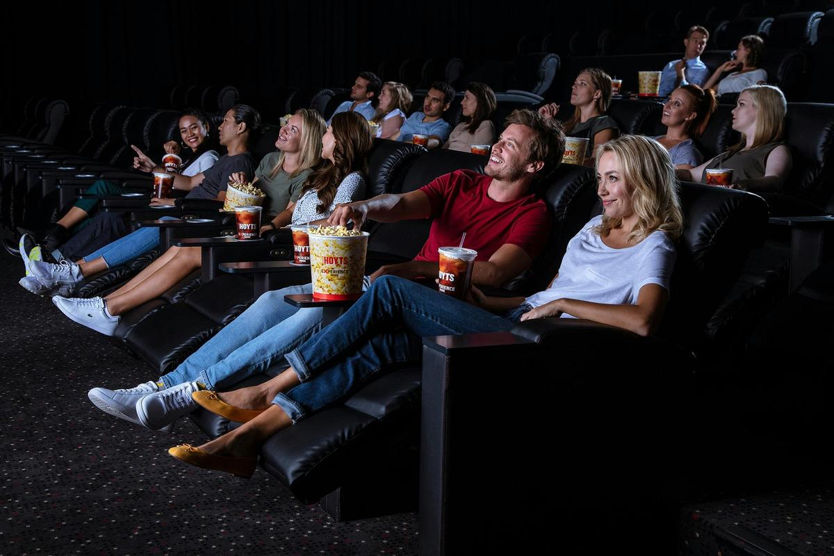HOYTS' signature extra-comfy recliners