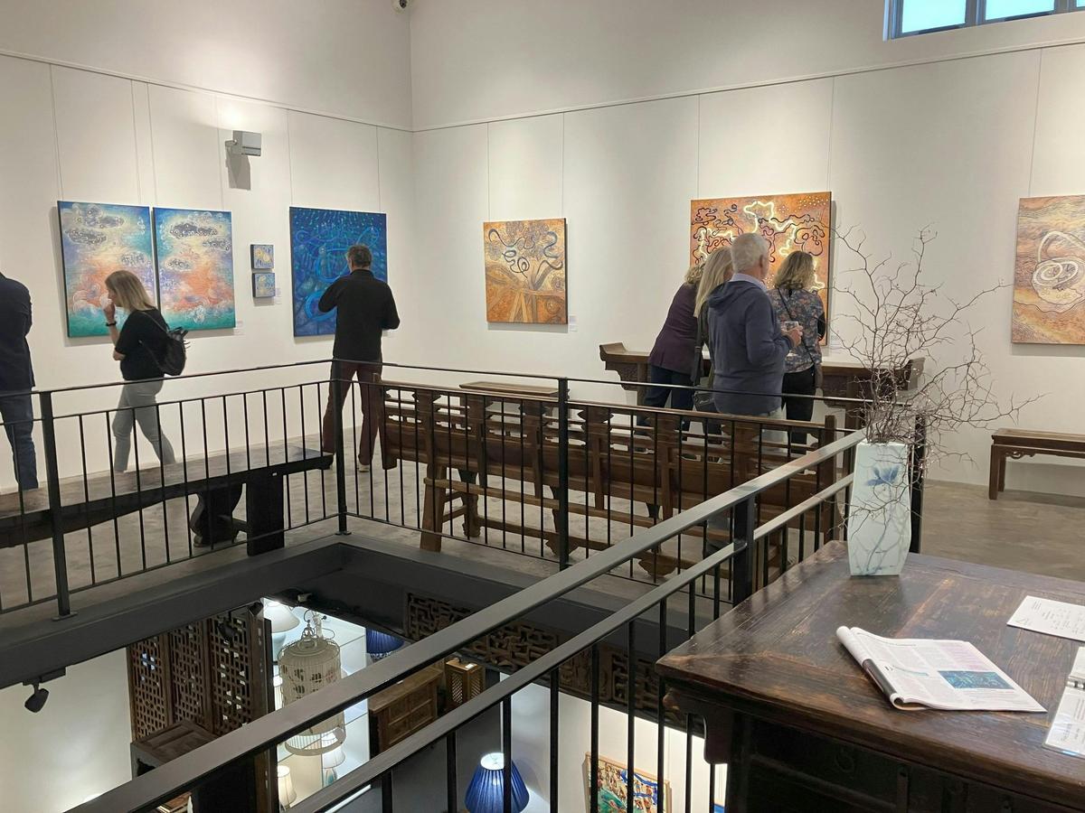 Art opening